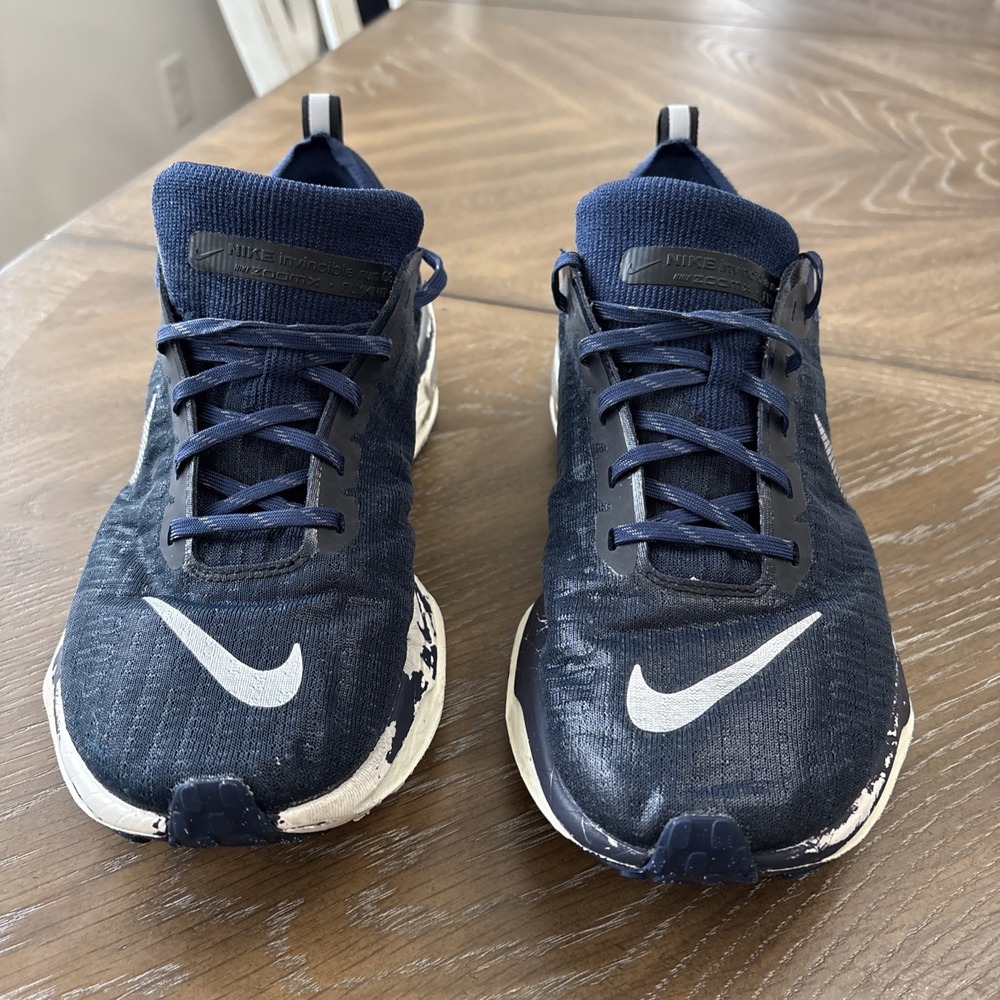 Nike ZoomX Invincible Run Flyknit 3 Mens Navy Blue Running Shoes DR2615-400